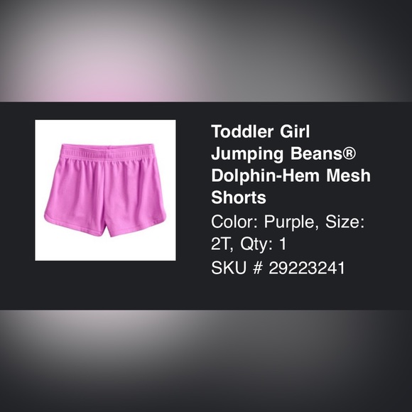 Toddler Girl
Jumping Beans®
Dolphin-Hem Mesh
Shorts - Picture 3 of 3